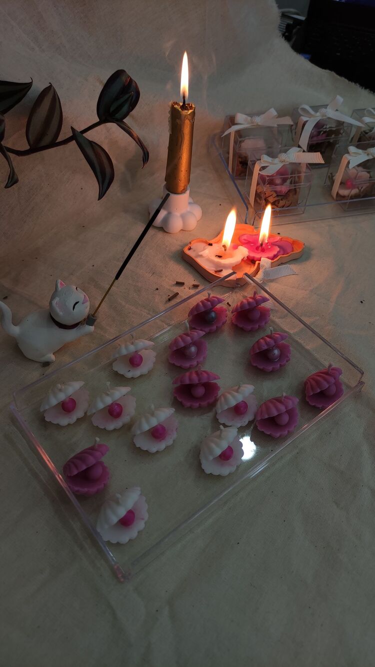 Nikah Hatırası - Midye mum 