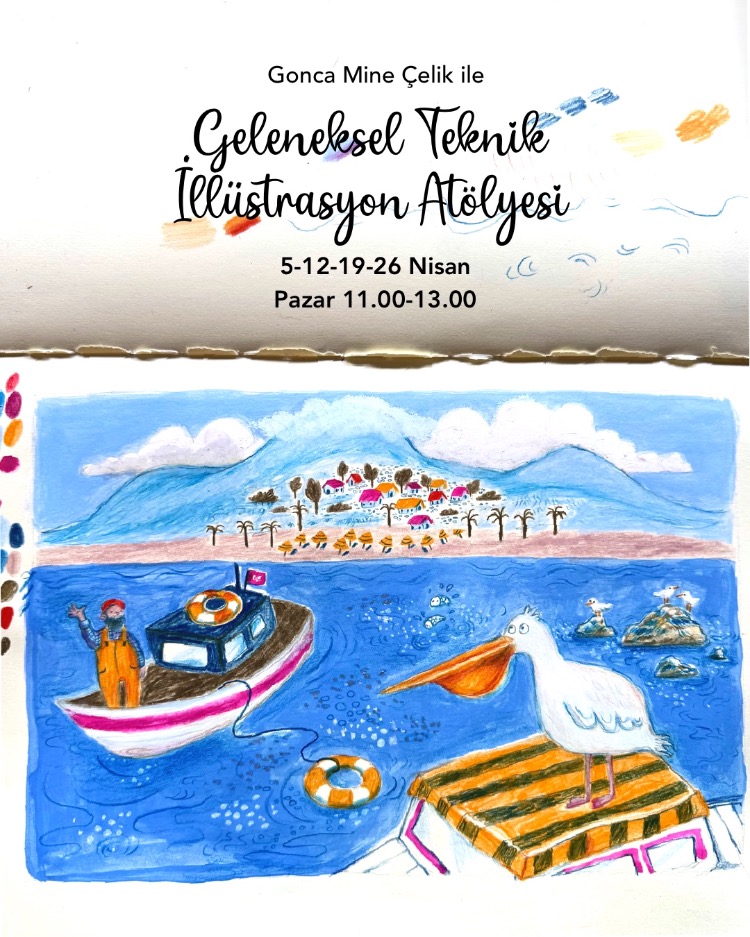 Geleneksel Teknikle İllüstrasyon Atölyesi