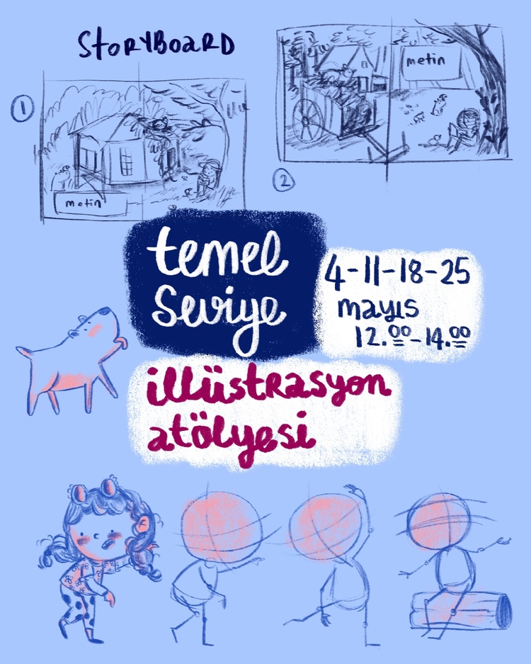 Temel Seviye İllüstrasyon Atölyesi