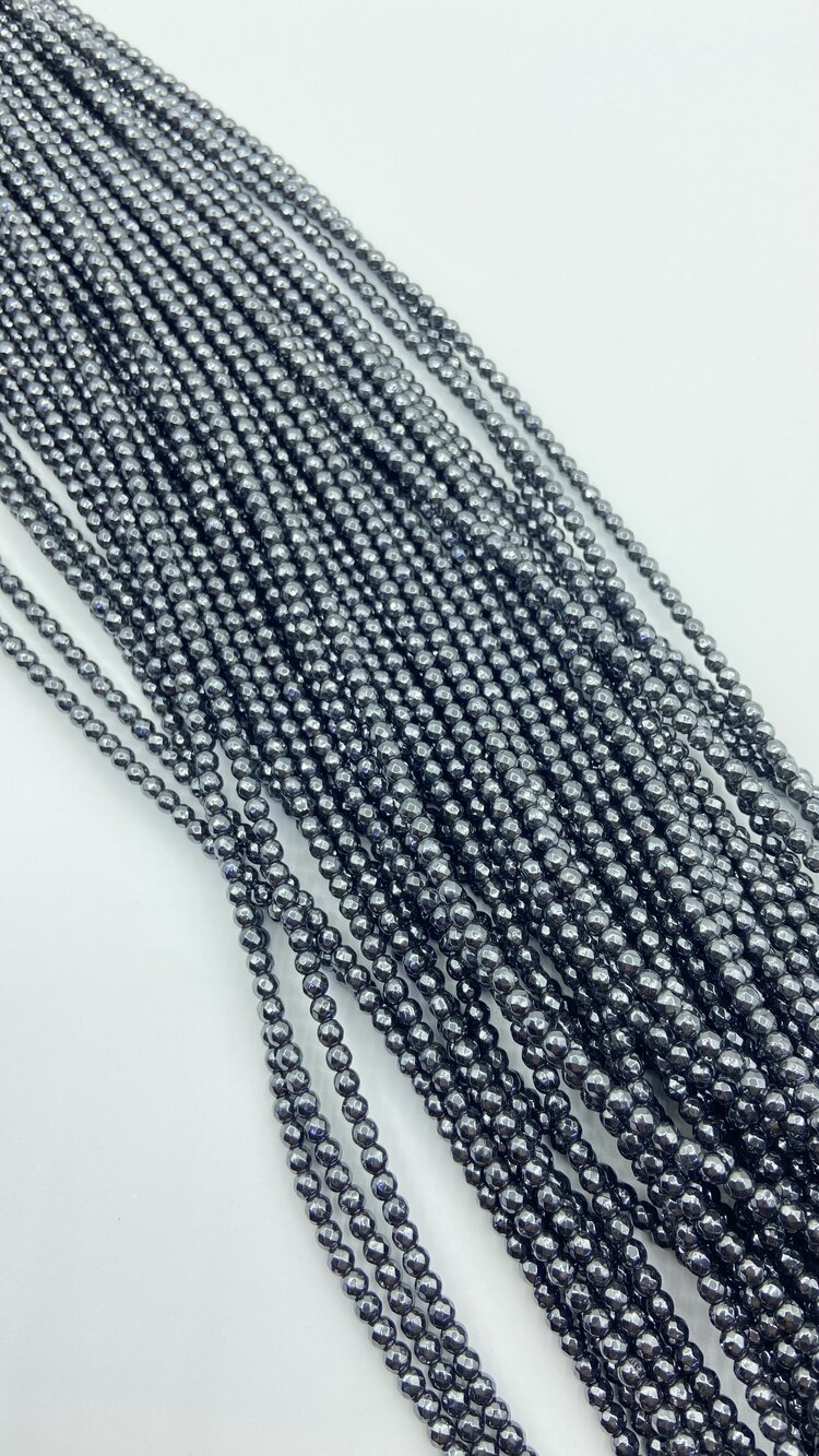 Faset Kesim Hematit 4MM