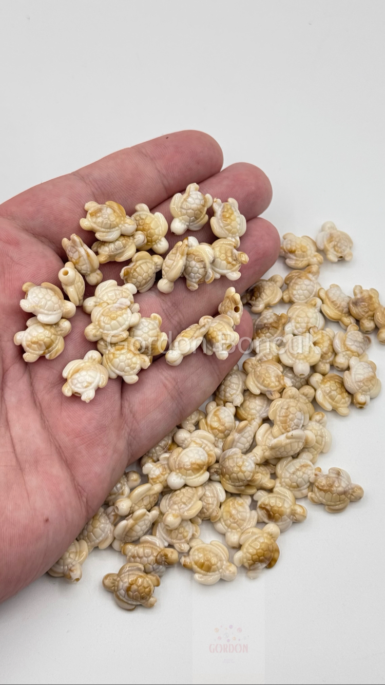 Akrilik Kaplumbağa Beyaz 100gram 160adet 