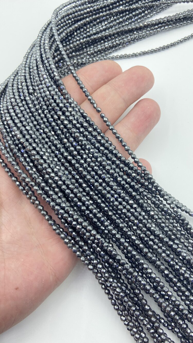 Faset Kesim Hematit 3MM