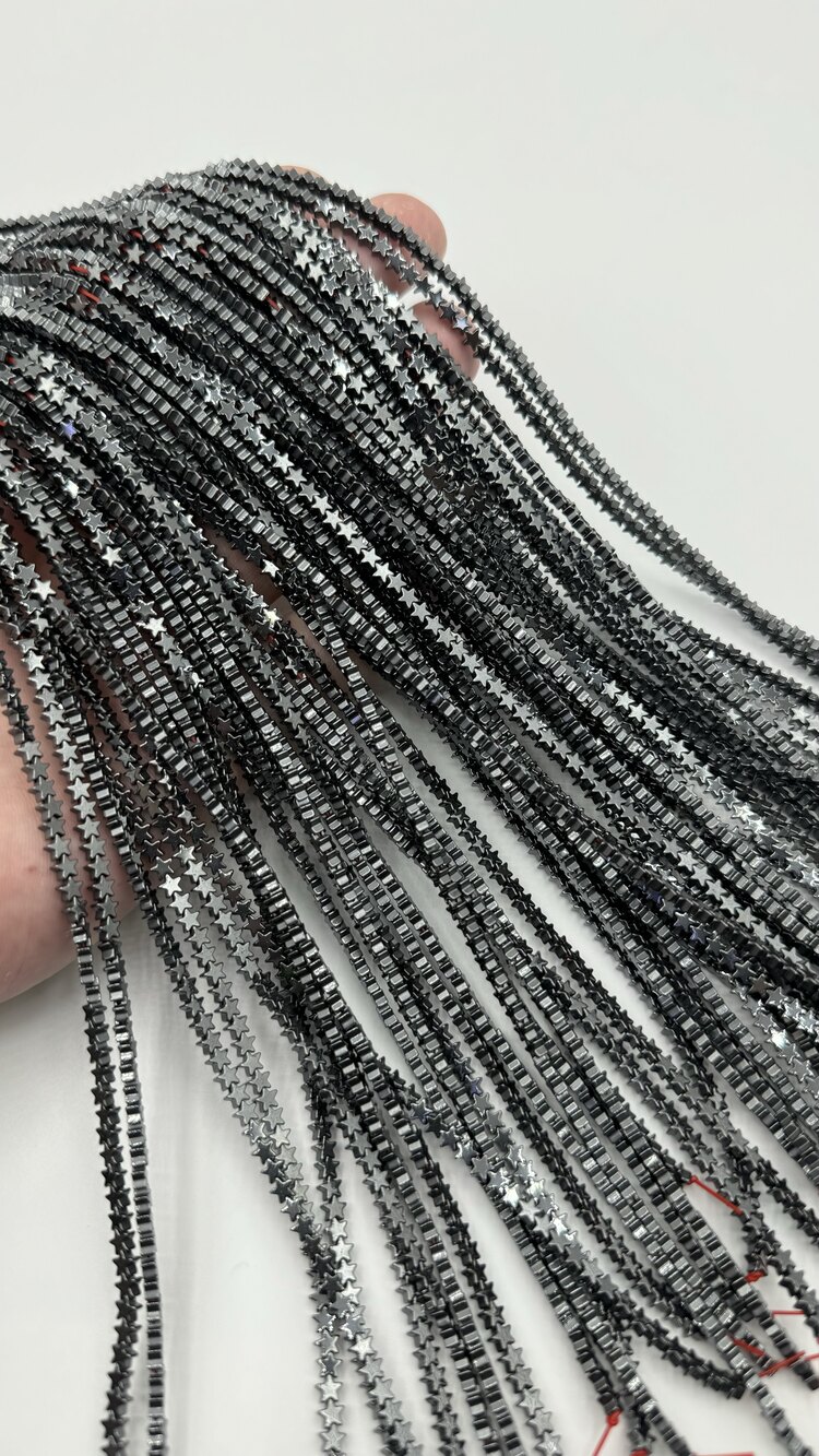 Yıldız Hematit 4MM Siyah 
