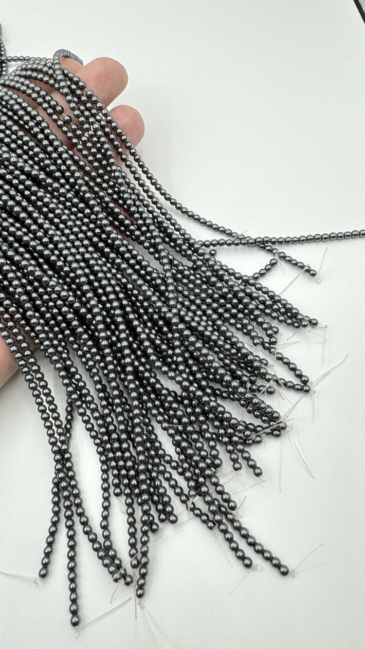 Hematit 3MM Yuvarlak