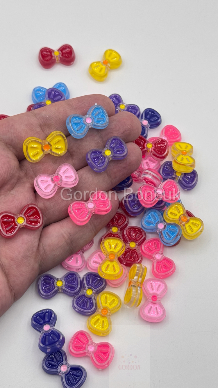 Fiyonk Mix Model Plastik Boncuk 25Adet