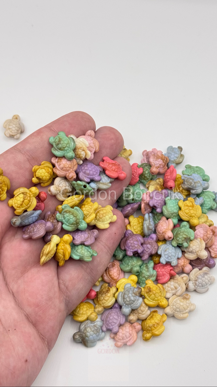 Akrilik Kaplumbağa Mix 100Gram 160Adet