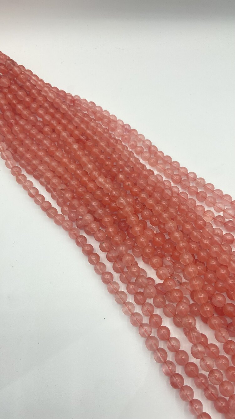 Çilek Kuvars 8MM Doğal Taş