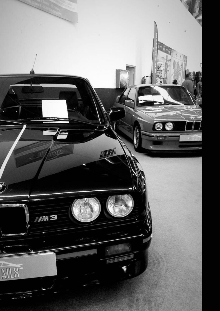 BMW E30 M3 Tablosu | Klasik Araba Duvar Dekoru