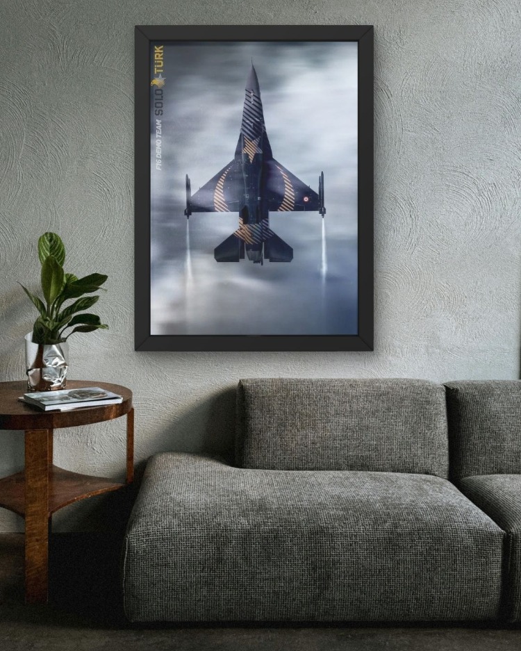 Solo Türk F-16 Jet Tablo | Havacılık Koleksiyonu