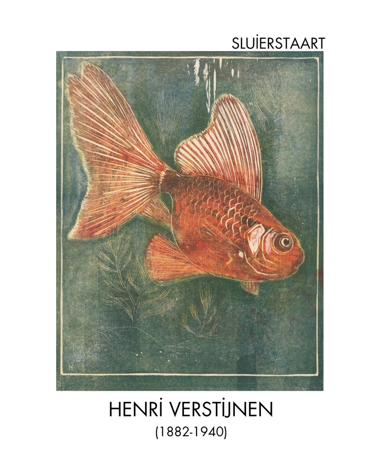 Henri Verstijnen – Sluierstaart (1882–1940) Sanat Posteri