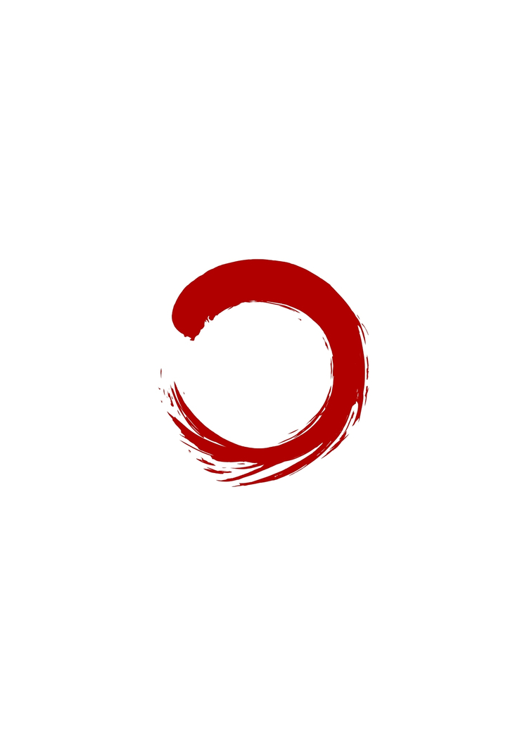 Ensō – Zen Çemberi Minimal Poster