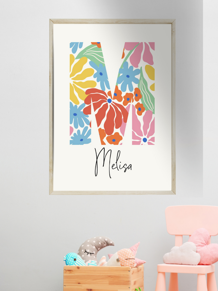 Çocuk Odası Harf Poster 1