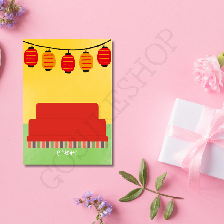 Hinamatsuri Kartpostal (Kendin yap)