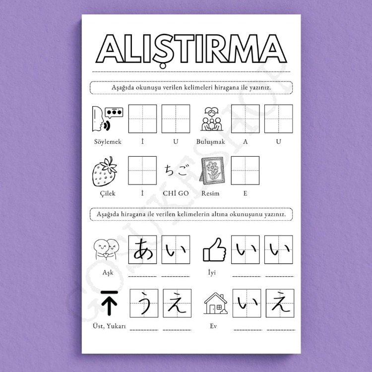 Hiragana Öğrenelim