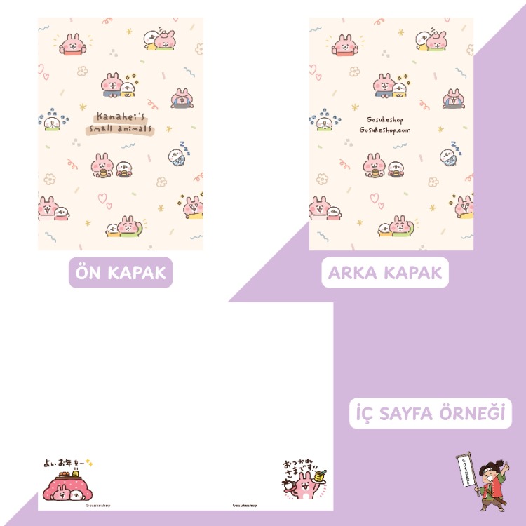 Tomodachi Çizgisiz Defter