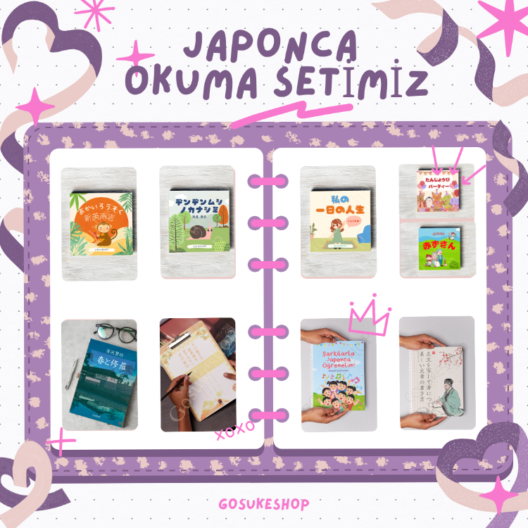 Japonca Okuyorum Seti