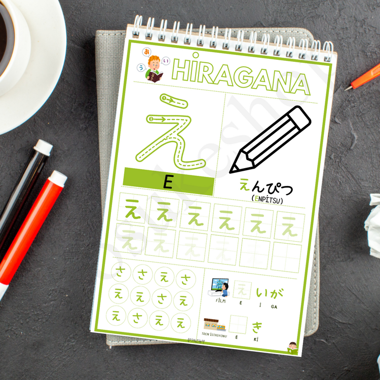 Çocuklar İçin Hiragana