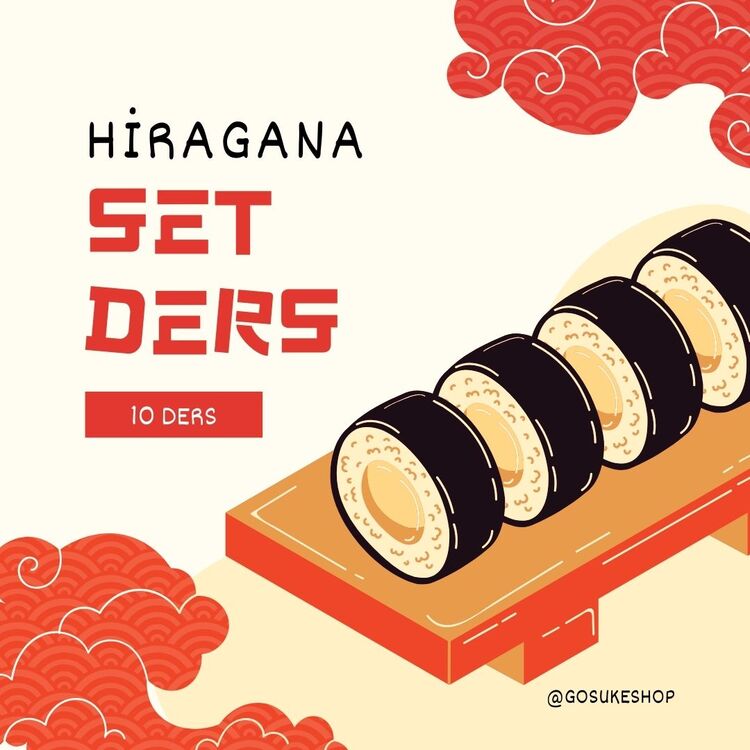 Hiragana Kursu- 10'LU SET
