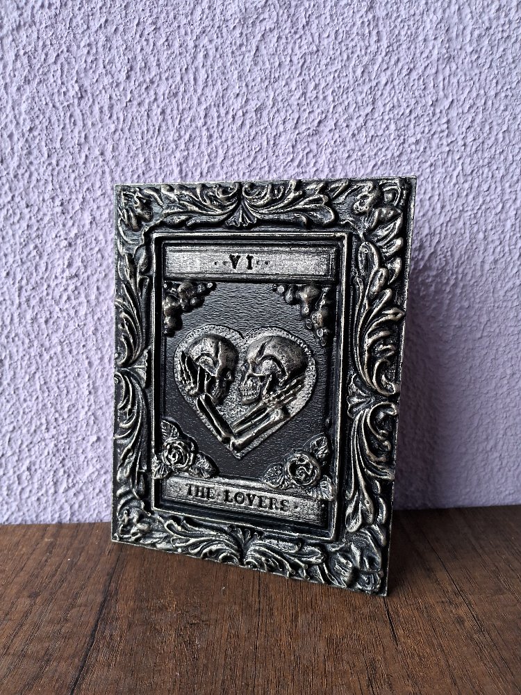 The Lovers Tarot Gotik Çerçeve 