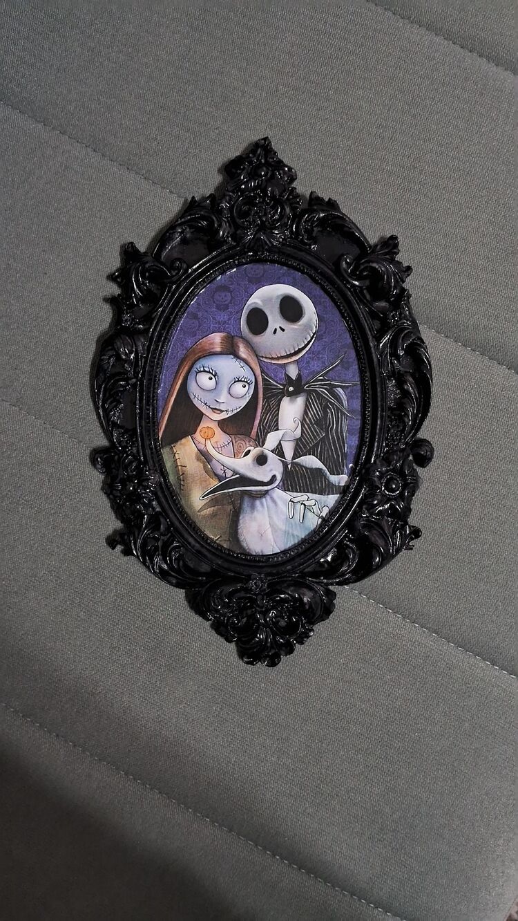 The Nightmare before Christmas Jack and Sally Çerçeve