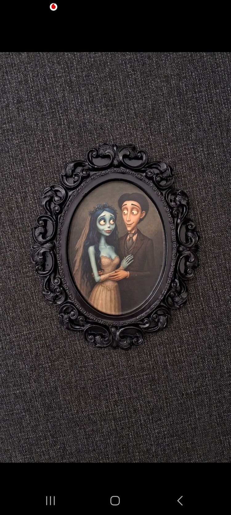 Corpse Bride Gotik Çerçeve 