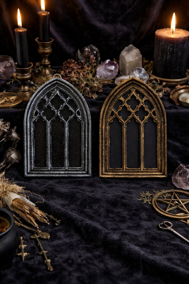 Gotik Katedral Duvar Plakası