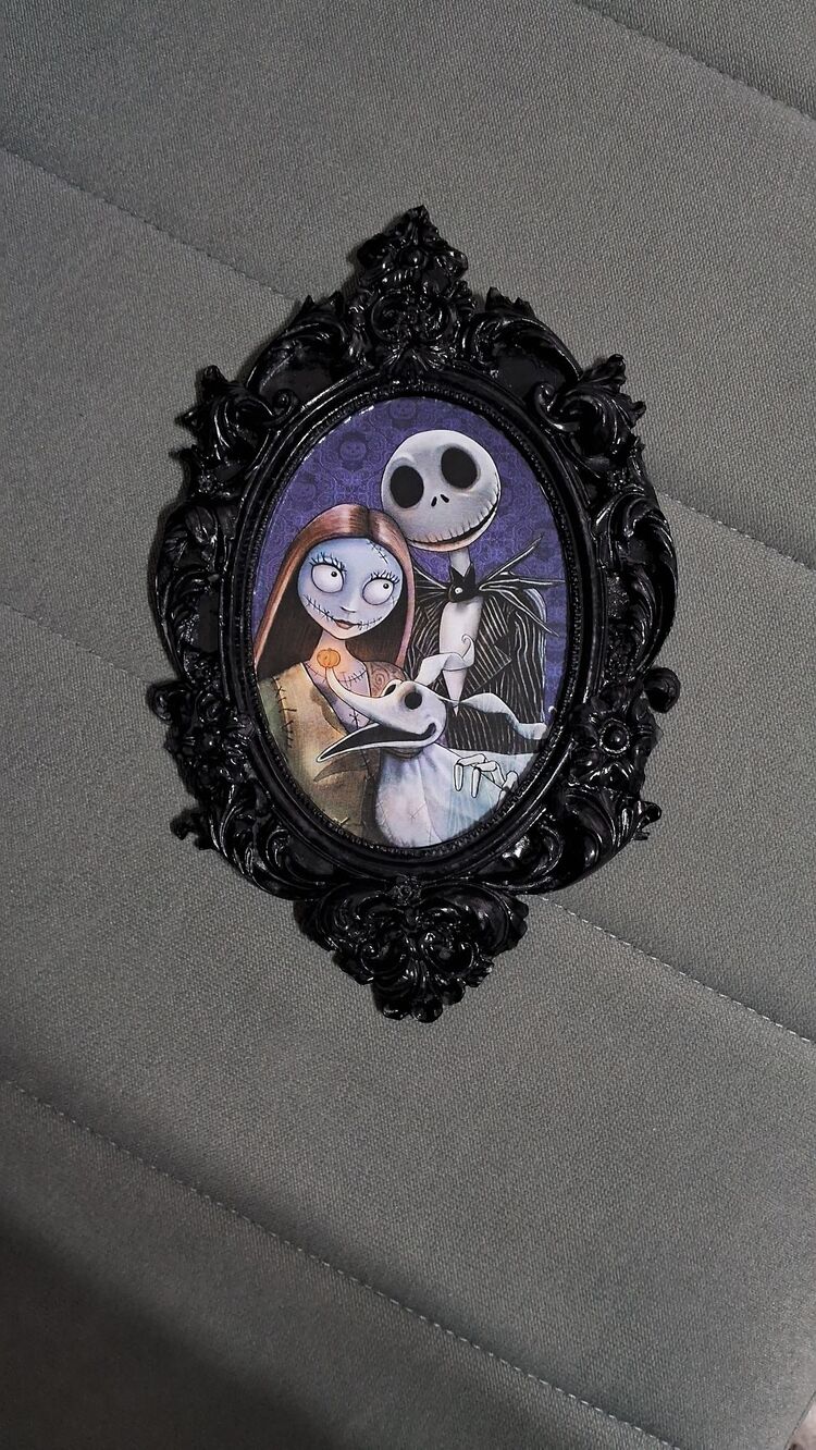 The Nightmare before Christmas Jack and Sally Çerçeve