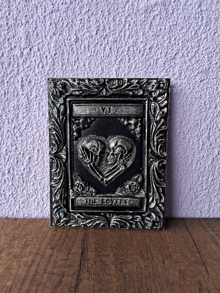 The Lovers Tarot Gotik Çerçeve 