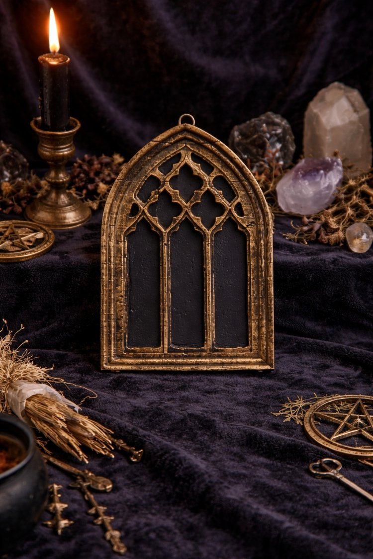 Gotik Katedral Duvar Plakası
