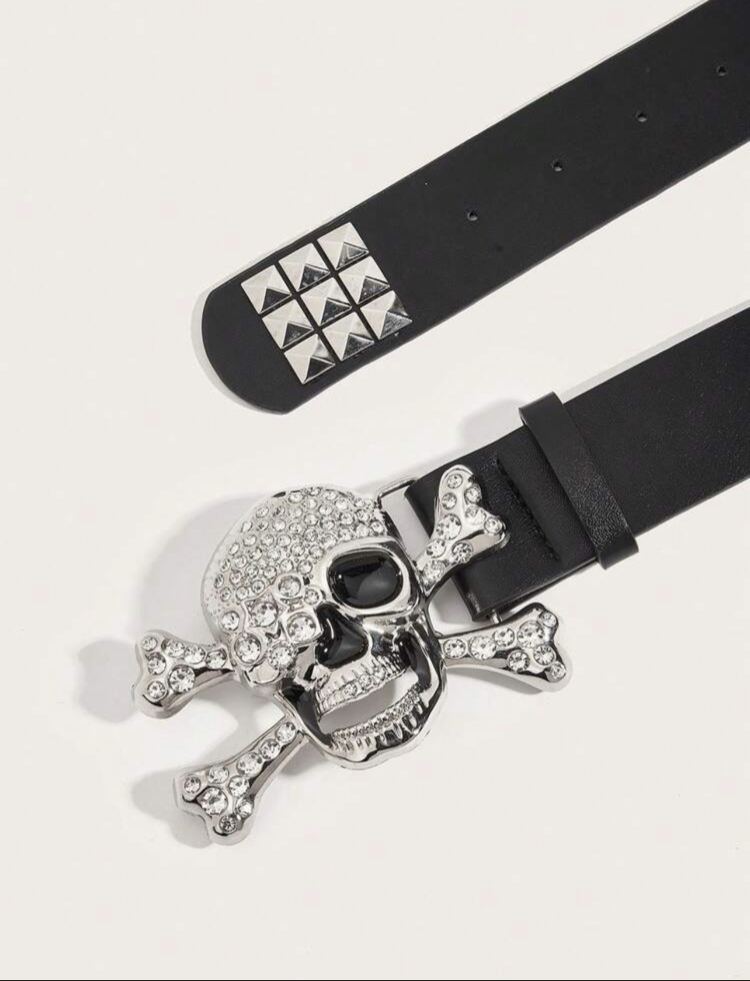 Goth Skull Studded Kemer