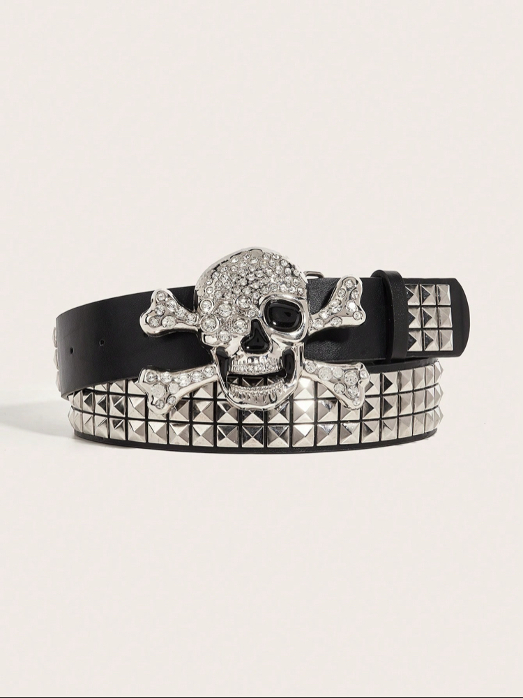 Goth Skull Studded Kemer