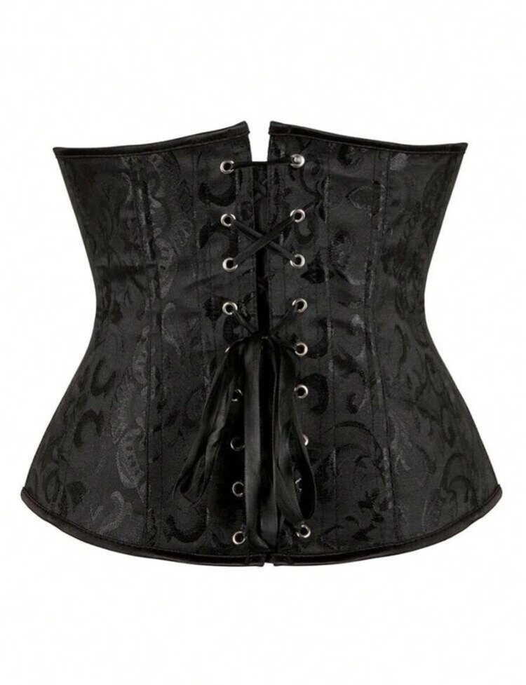 Gothic Arkası Bağlamalı Grunge Korse