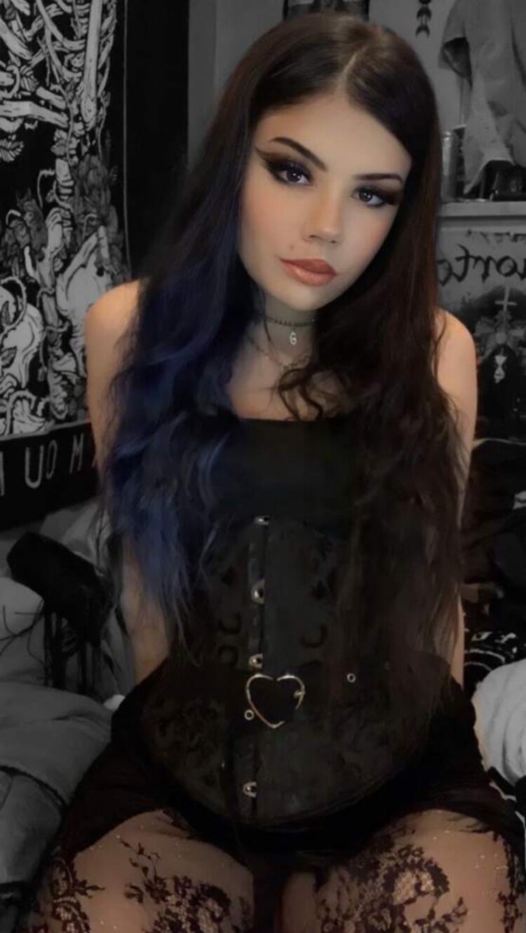 Gothic Arkası Bağlamalı Grunge Korse