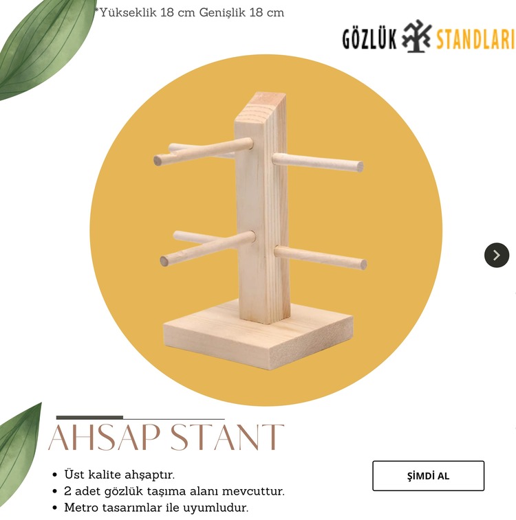 Ahşap Standlar