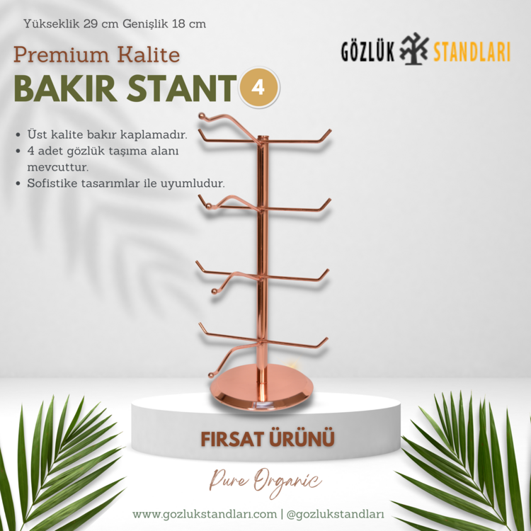4'lü Frame Rise Standlar