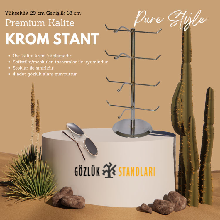 4'lü Frame Rise Standlar