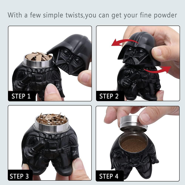 GrinderART - Darth Vader Tütün Öğütücü