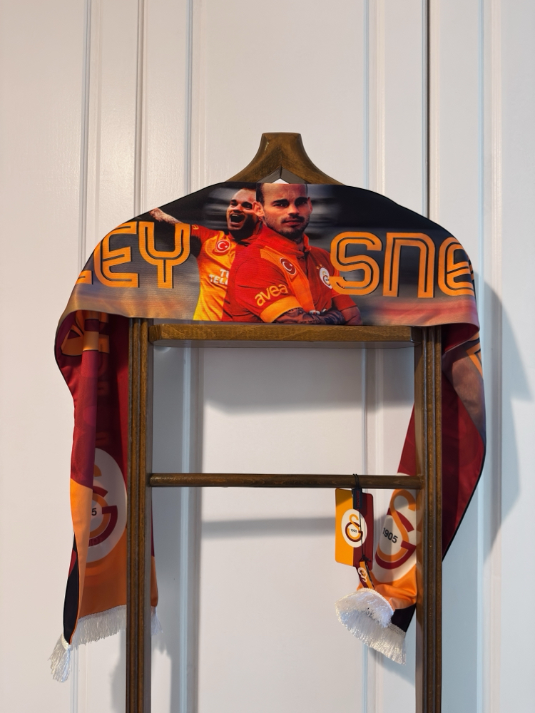 Galatasaray Wesley Sneijder Şal Atkı 