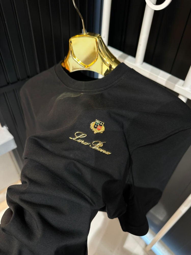 Loro Piana Siyah Tişört