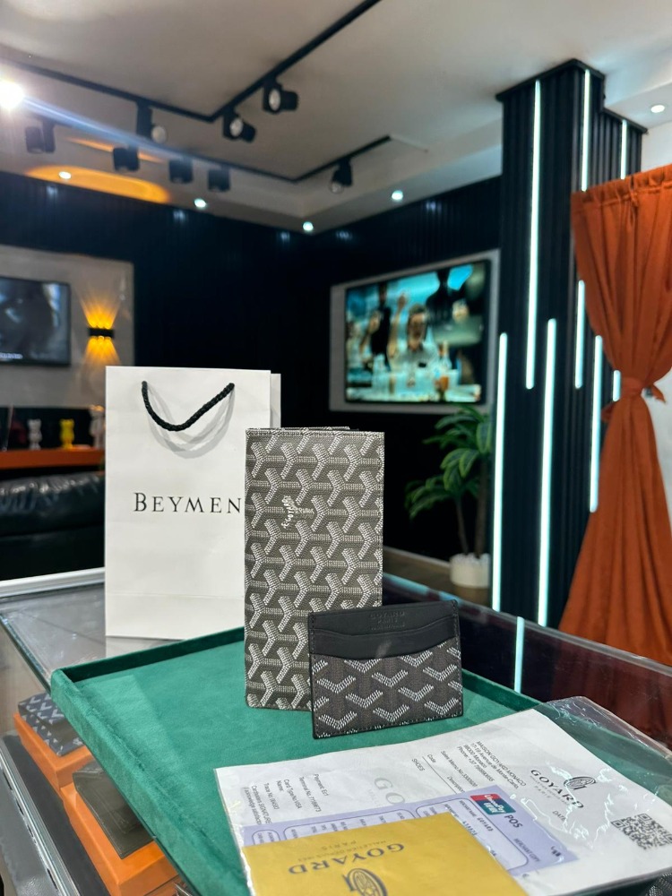 Goyard 2'Li Cüzdan Seti