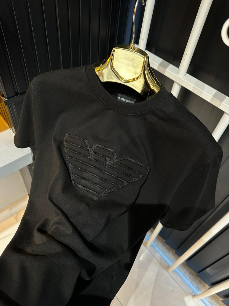 Armani Exchange Siyah Tişört