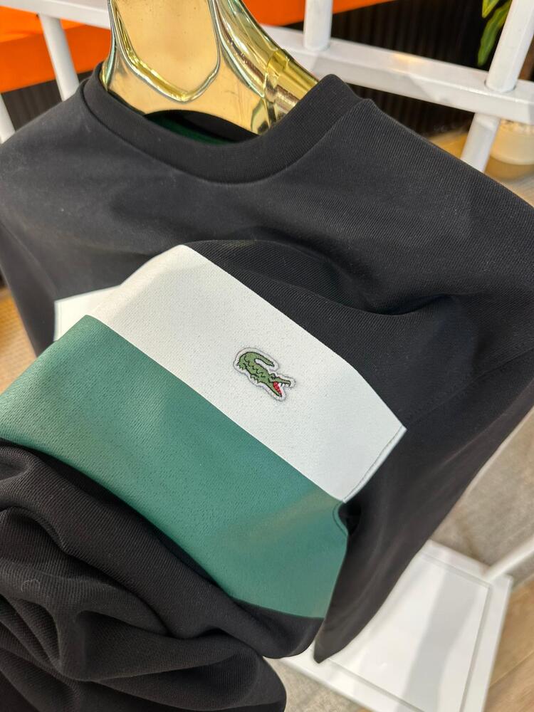 Lacoste Erkek Siyah Sweatshırt