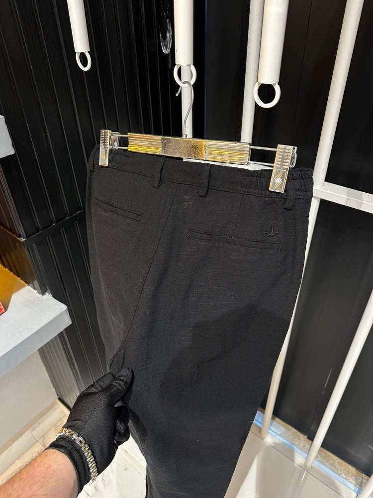 Beymen Siyah Keten Jogger