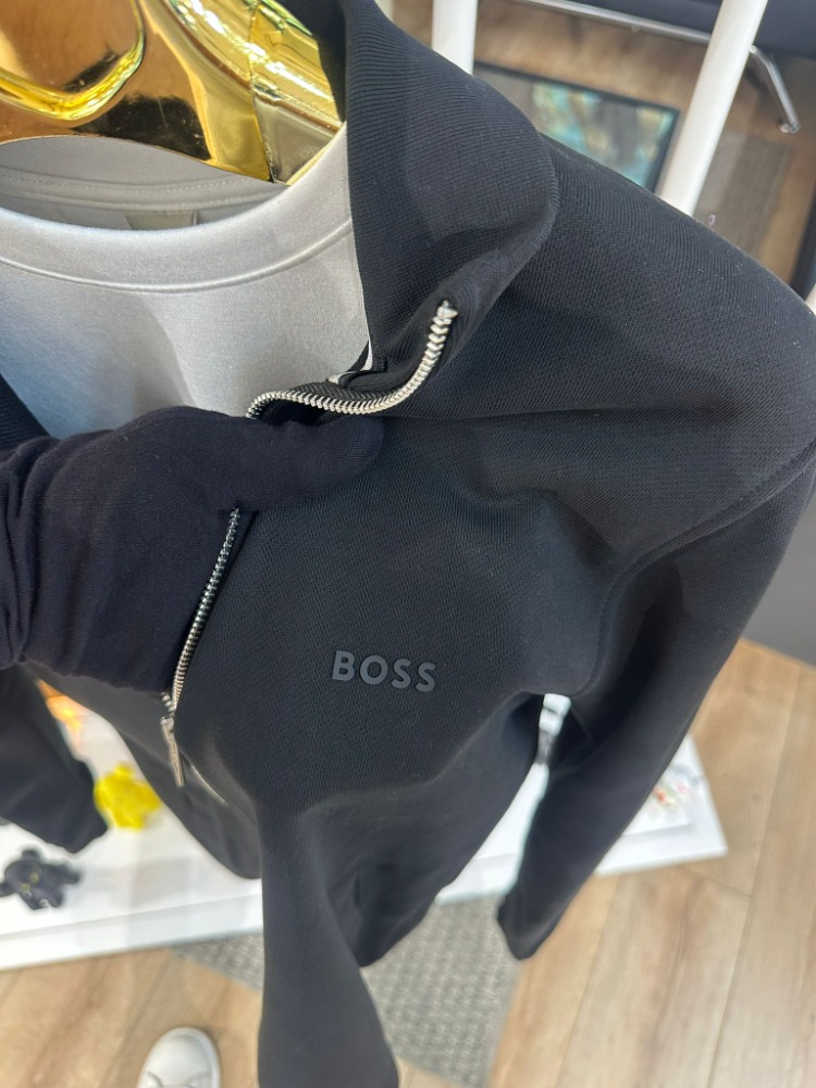 Boss Erkek Sİyah Hırka