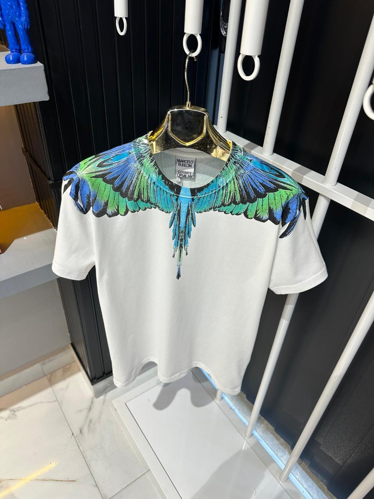 Marcelo Burlon Beyaz Tişört