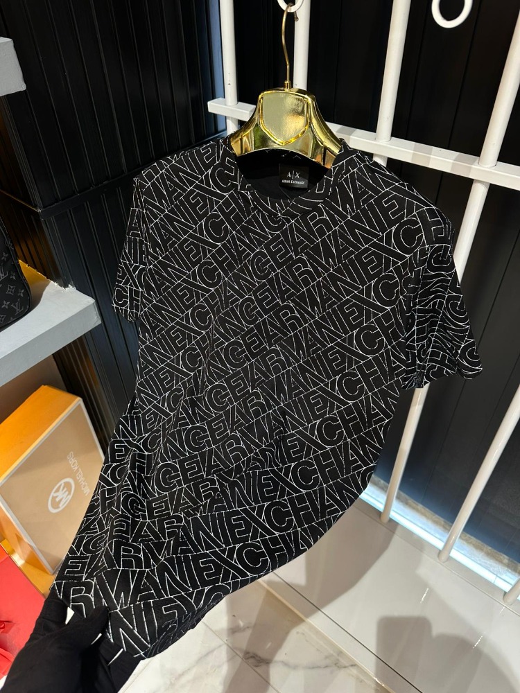Armani Exchange Siyah Tişört