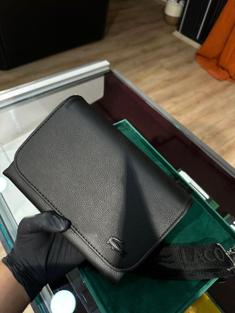 Lacoste Siyah El Ve Askılı Çanta