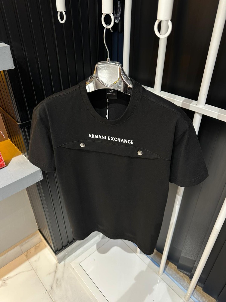 Armani Exchange Siyah Tişört