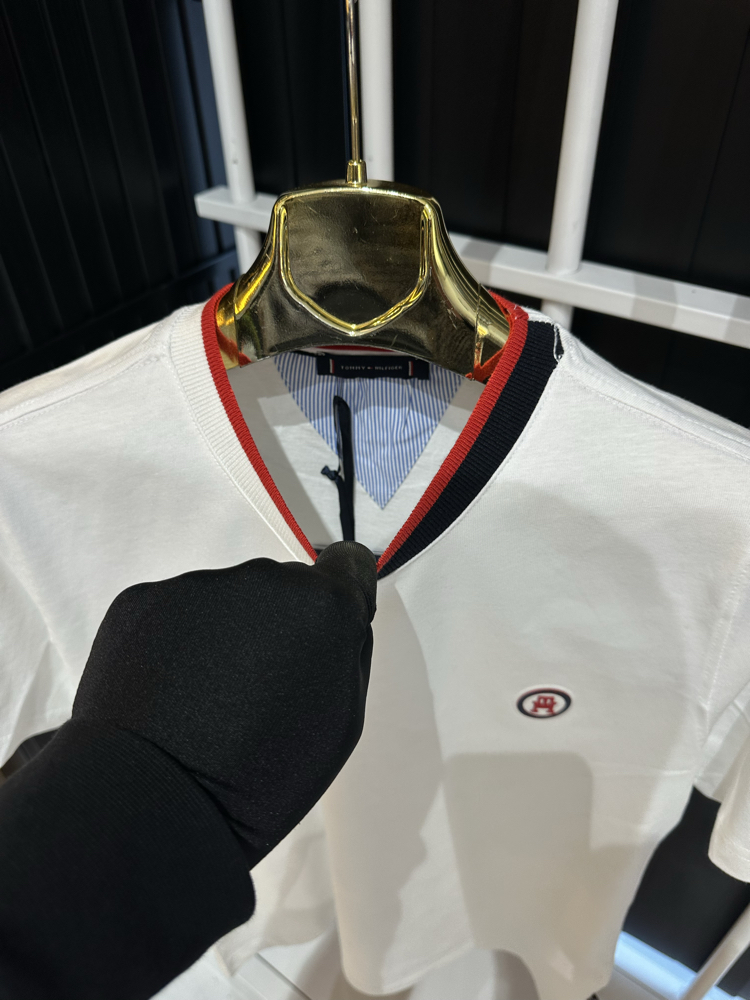 Tommy Beyaz Tişört