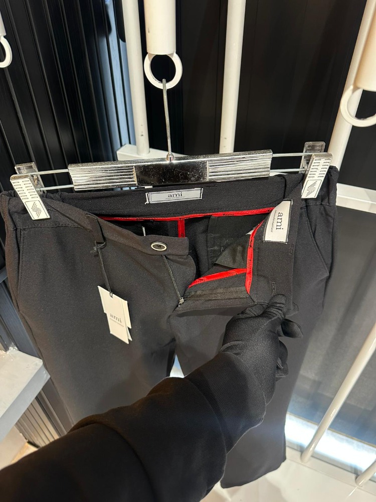 AMİ Siyah Baggy Jogger